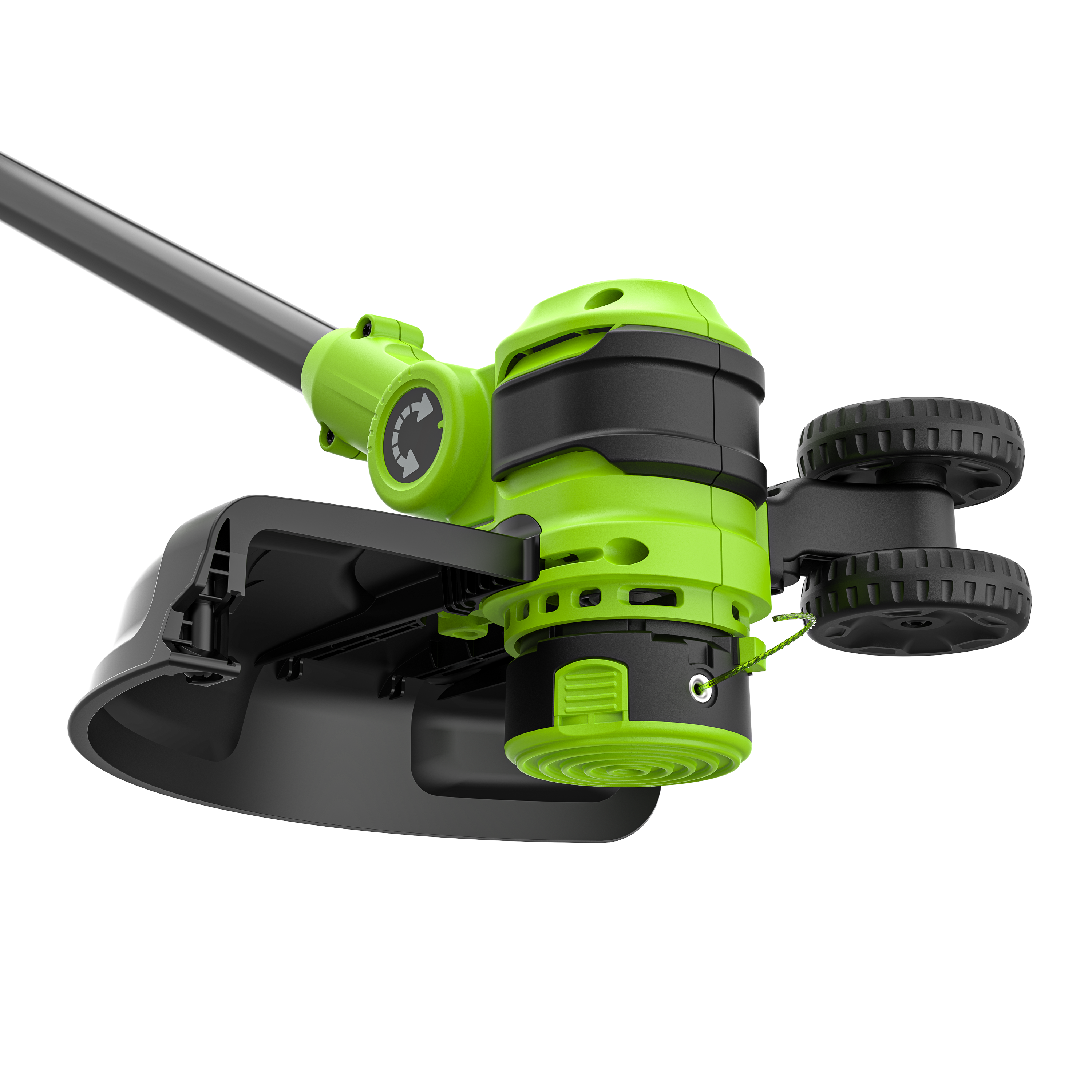 Триммер аккумуляторный Greenworks 30 см 24V ST3002 ST3002A3 с пластиковым ножом, бесщёточный, без АКБ и ЗУ