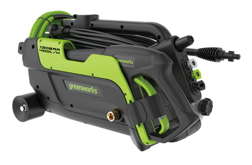 Мойка высокого давления 130 бар 1700 Вт электрическая Greenworks PW5130