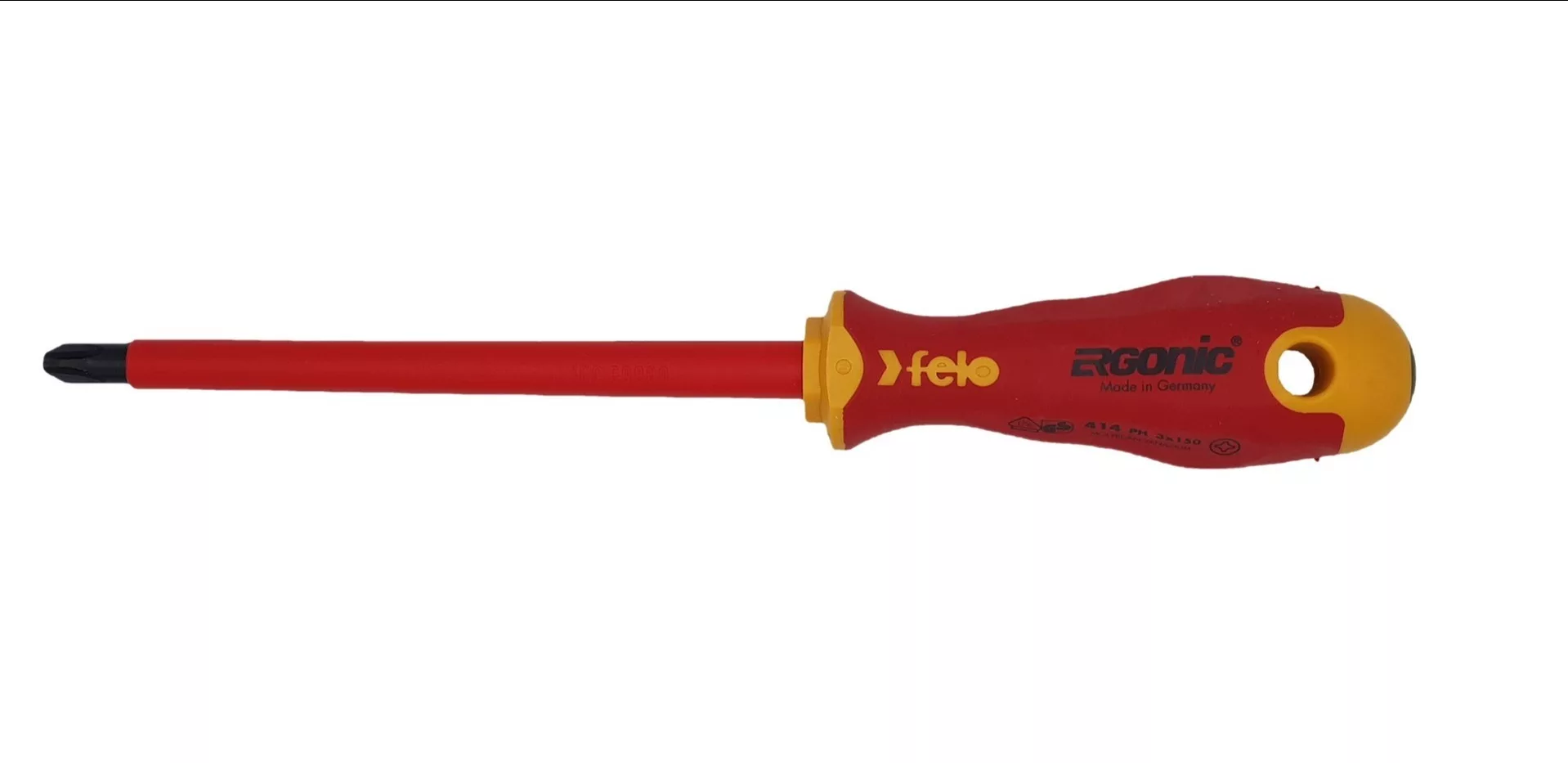 Felo Отвертка диэлектрическая Ergonic  крестовая PH 3X150 41430490