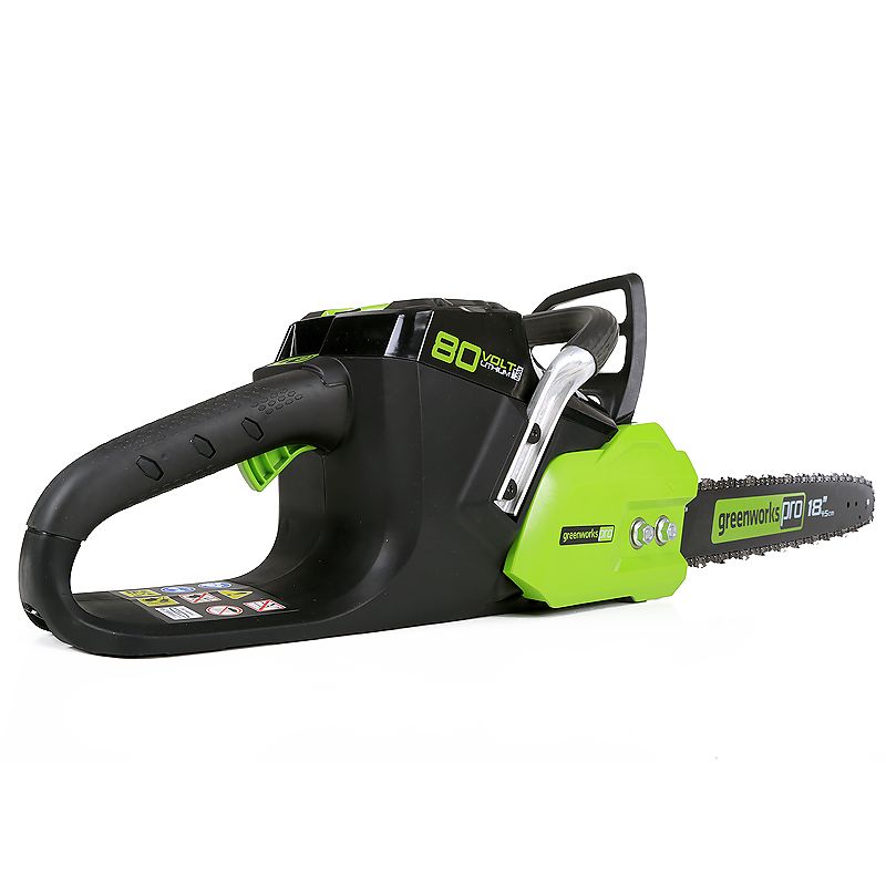 Пила аккумуляторная цепная Greenworks 45 см 80V GD80CS50, бесщёточная, без АКБ и ЗУ