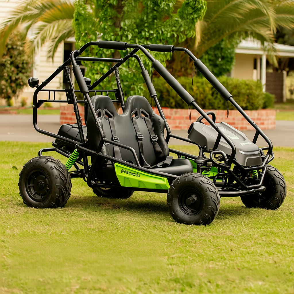 Двухместный подростковый багги аккумуляторный Greenworks 82V GK52400