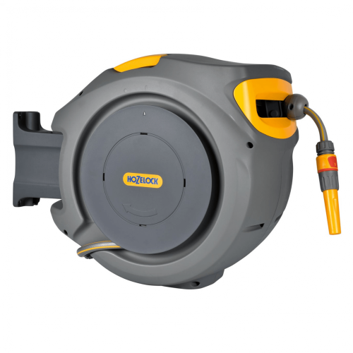 Катушка авто hozelock 2401 pro со шлангом 1/2 20 м, коннекторами и наконечником для шланга