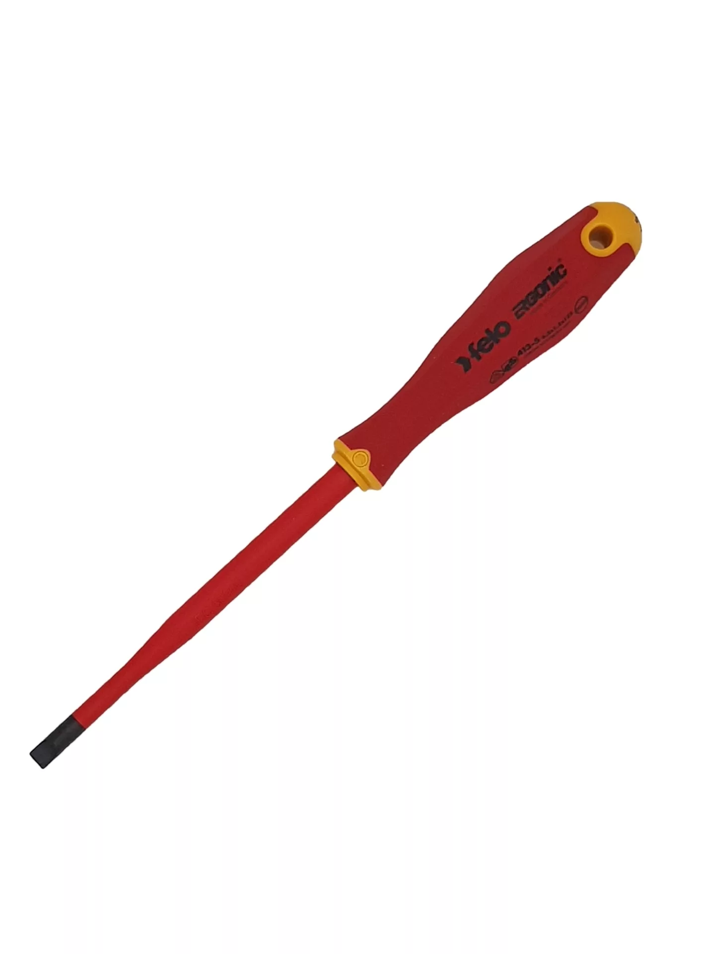 Отвертка диэлектрическая SL 6,5х1,2 E-Slim Ergonic FELO 413 965 90