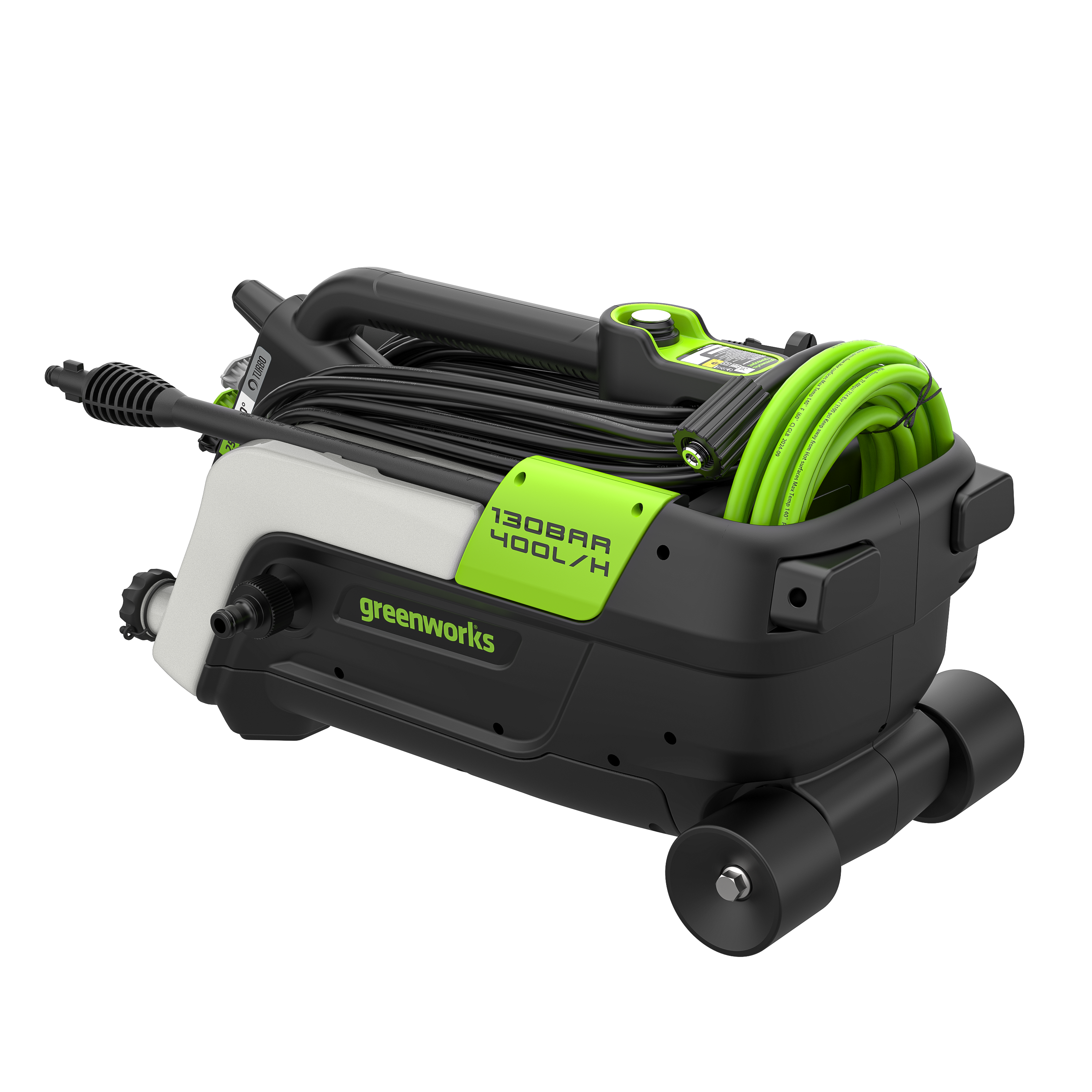 Мойка высокого давления 130 бар 1700 Вт электрическая Greenworks PW5130