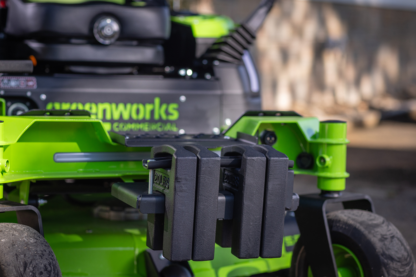 Контейнер-травосборник с системой сбора травы Greenworks 7500507 для садового райдера Greenworks 82V ZTC152 7405107