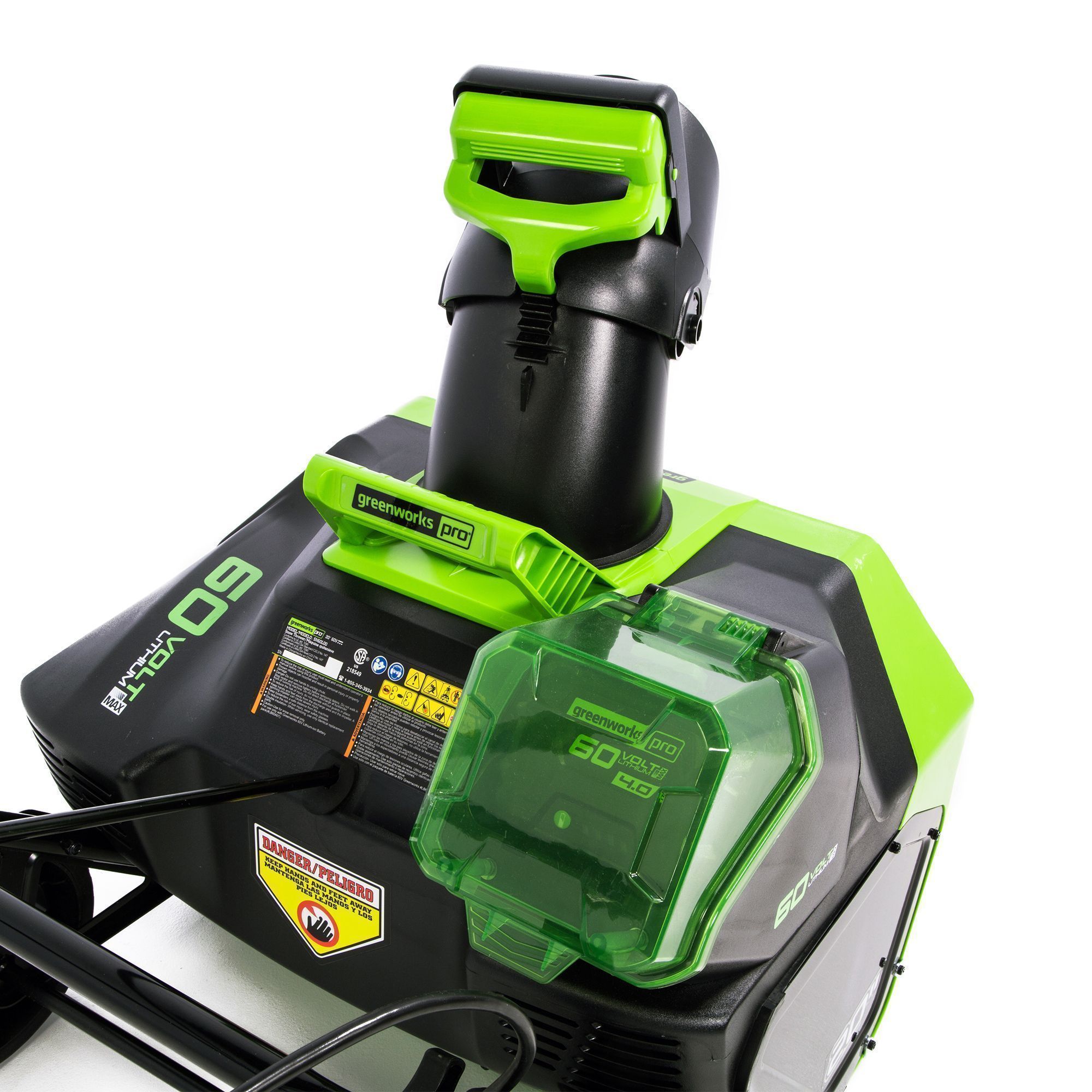 Снегоуборщик аккумуляторный Greenworks 51 см 60V GD60ST, бесщёточный, без АКБ и ЗУ