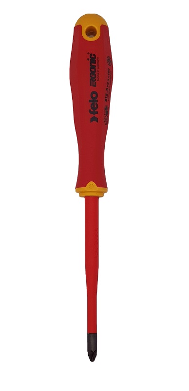 Отвёртка SLIM ERGONIC диэлектр., серия 415, PZ 2 FELO 415 293 90
