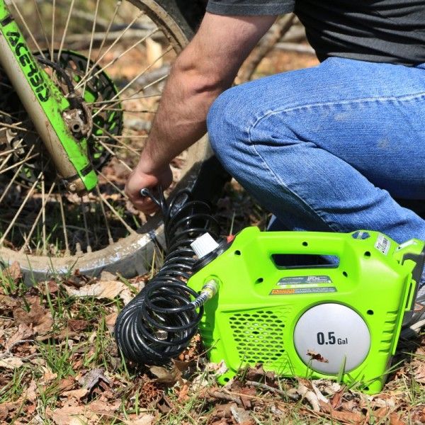 Компрессор аккумуляторный Greenworks 24V G24AC