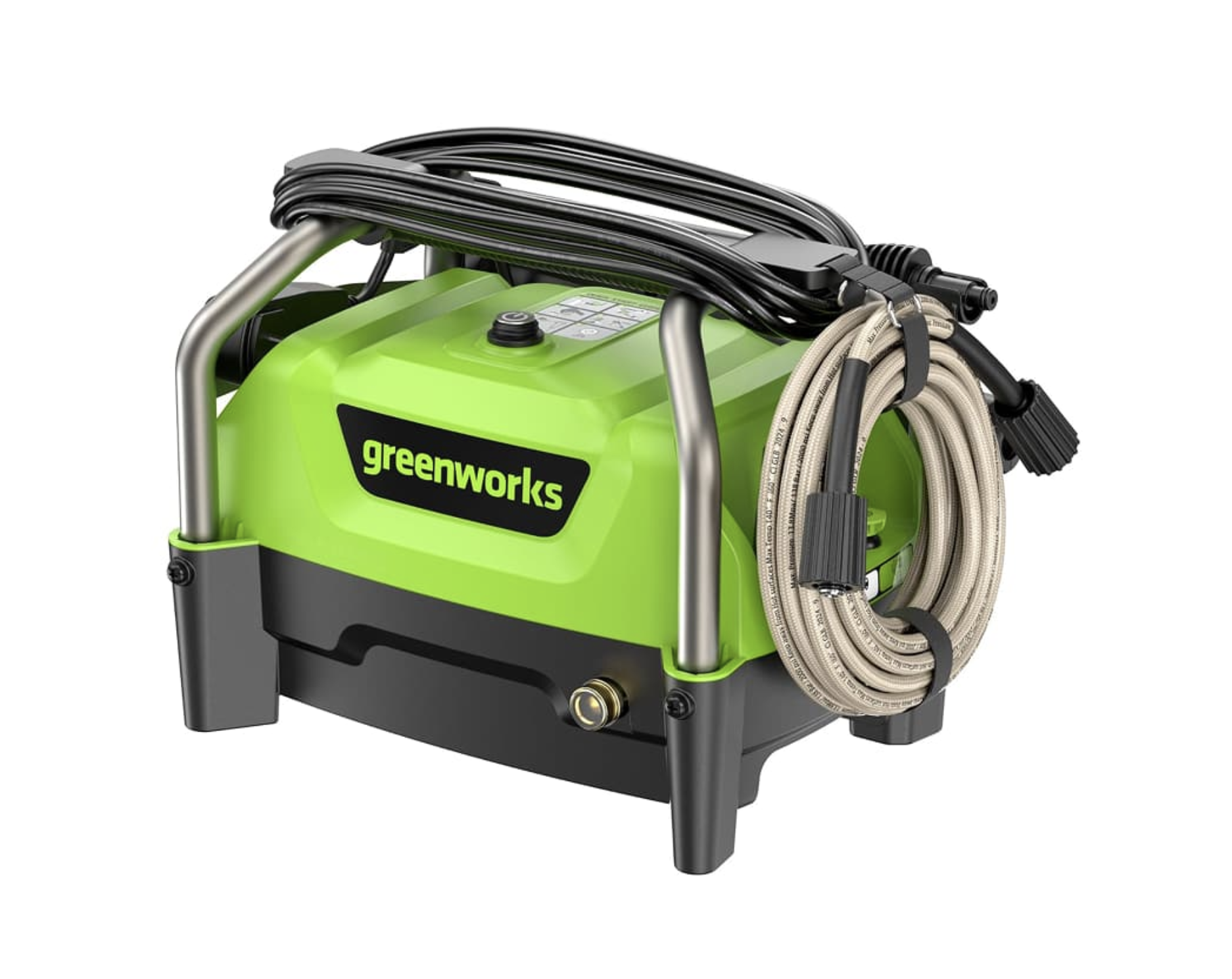 Мойка высокого давления 130 бар 1700 Вт электрическая Greenworks PW3130