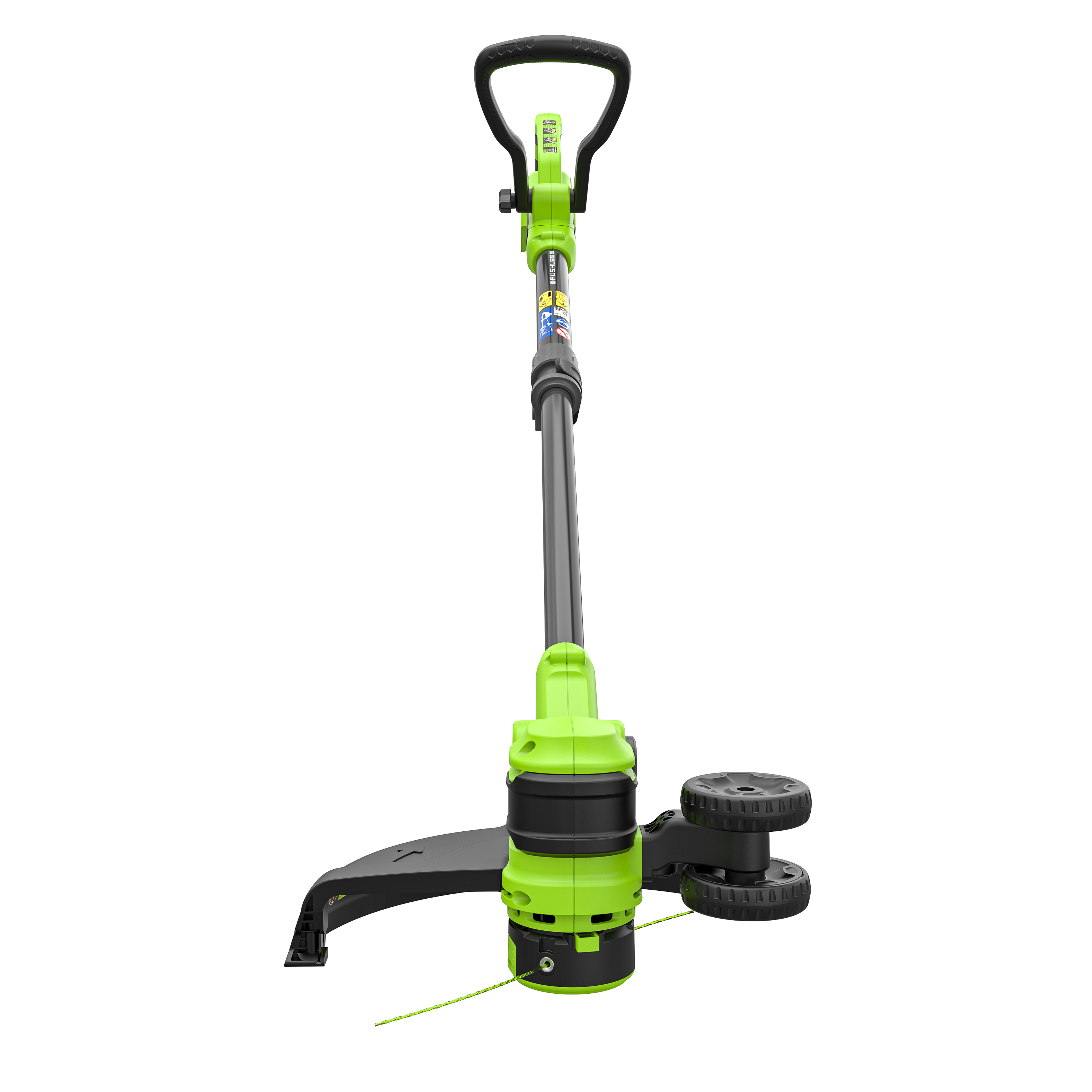 Триммер аккумуляторный Greenworks 30 см 24V ST3002 ST3002A3 с пластиковым ножом, бесщёточный, без АКБ и ЗУ
