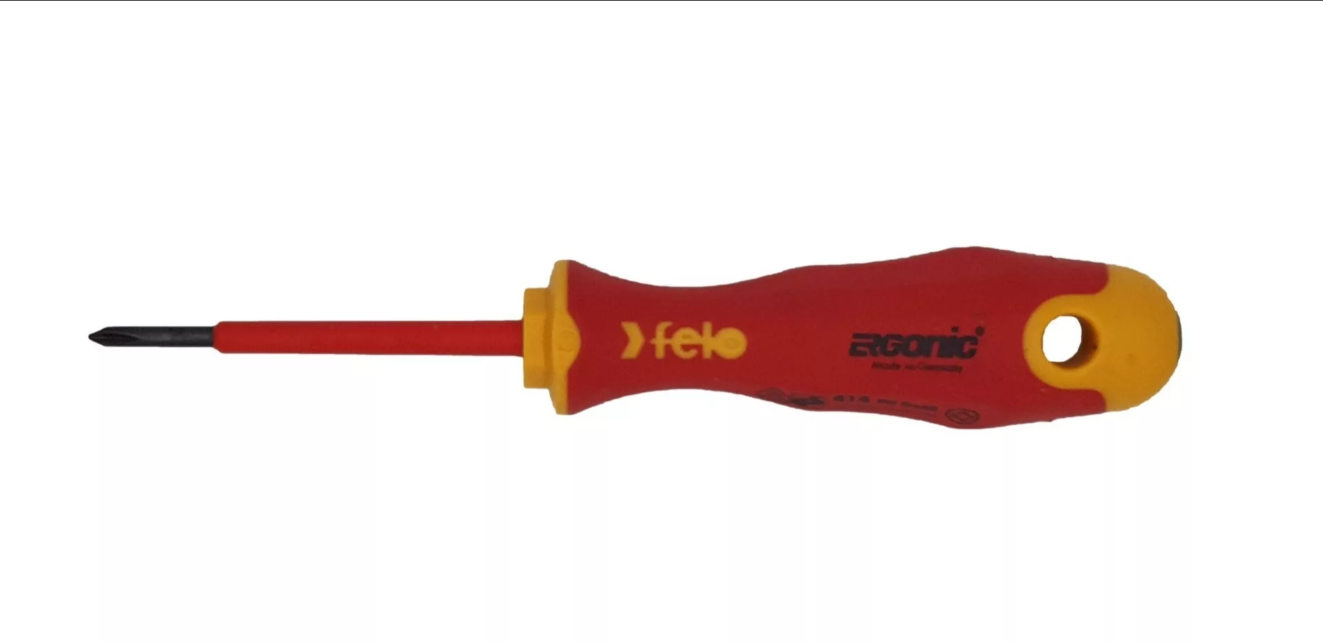 Felo Отвертка диэлектрическая Ergonic  крестовая PH 0X60 41400190