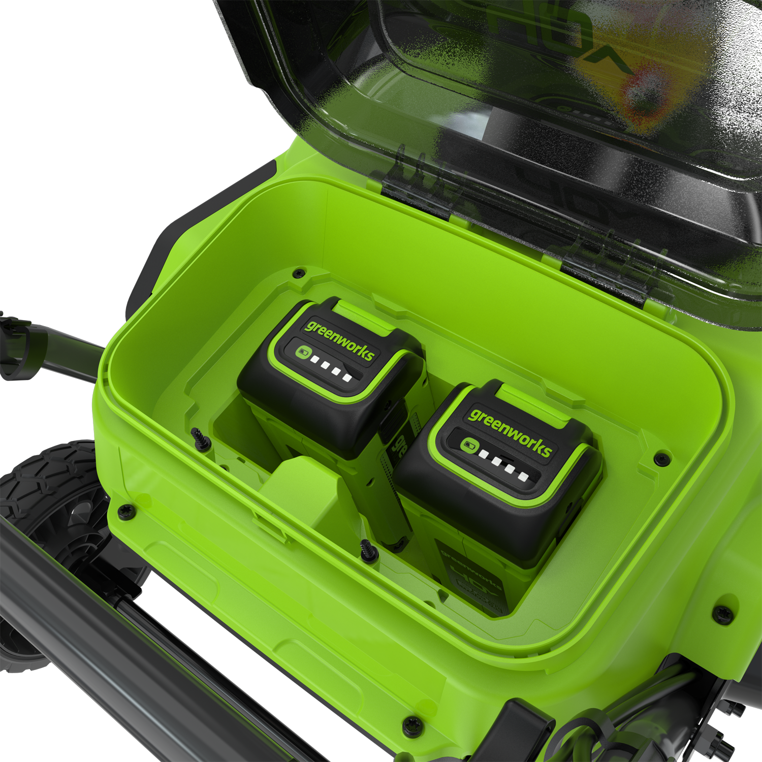 Снегоуборщик аккумуляторный Greenworks 51 см 40V GD40STX2 2603407, бесщёточный, с АКБ на 4 А*ч и ЗУ