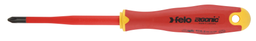 Отвёртка SLIM ERGONIC диэлектр., серия 414, PH 1 FELO 414 192 90