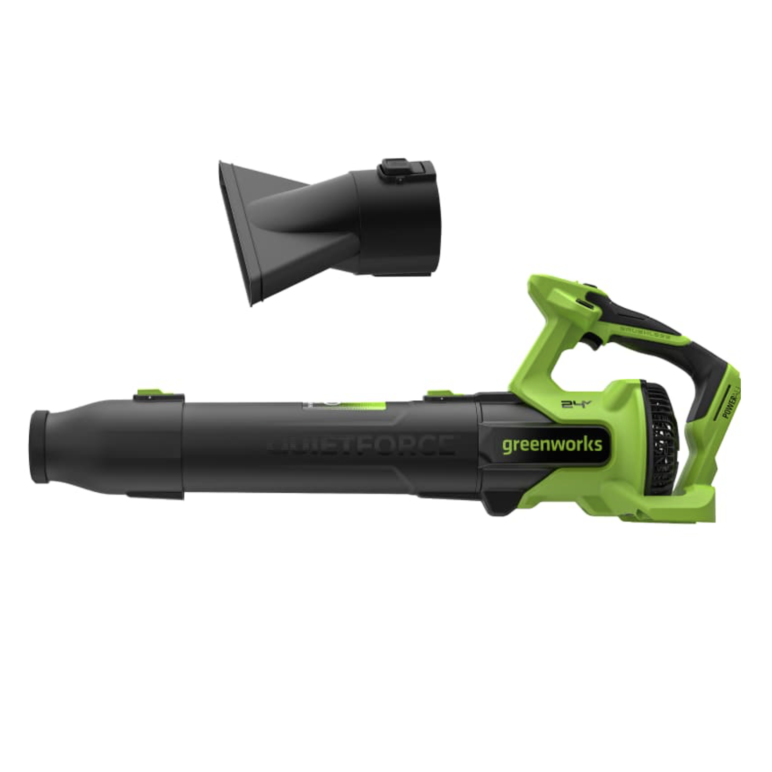 Воздуходув 209 км/ч аккумуляторный Greenworks 24V BL2900C, бесщёточная, без АКБ и ЗУ