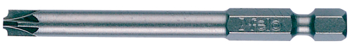 Бит +/- Е 6,3, крест Z1х73, серия 031 FELO 031 101 10