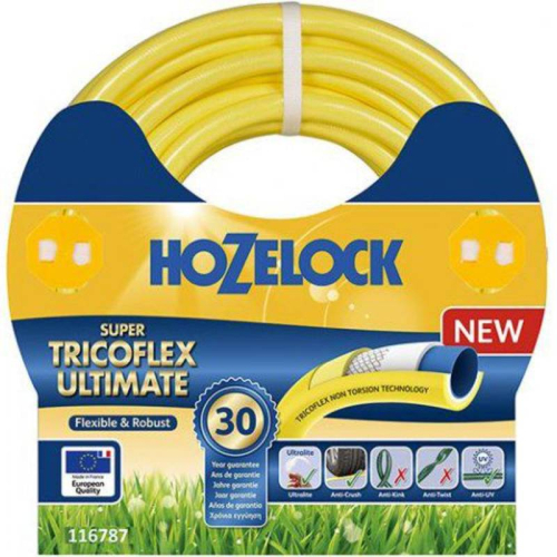 Шланг для полива HoZelock 116787 Super Tricoflex Ultimate 1/2 50 м
