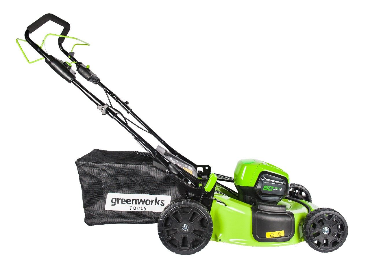 Газонокосилка самоходная аккумуляторная Greenworks 51 см 60V GD60LM51SP, бесщёточная, без АКБ и ЗУ